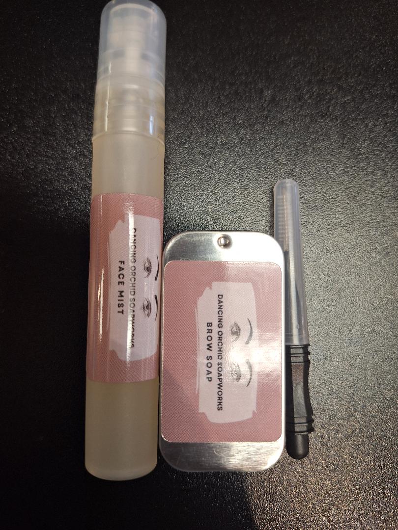 All Natural Face Mist & Brow Soap Set
