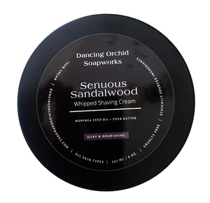 Sensuous Sandalwood Whipped Shaving Cream