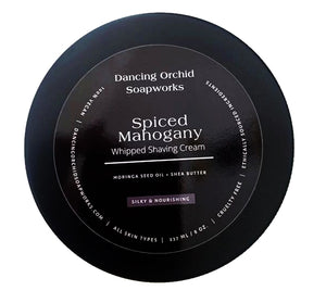 Spiced Mahogany Whipped Shaving Cream