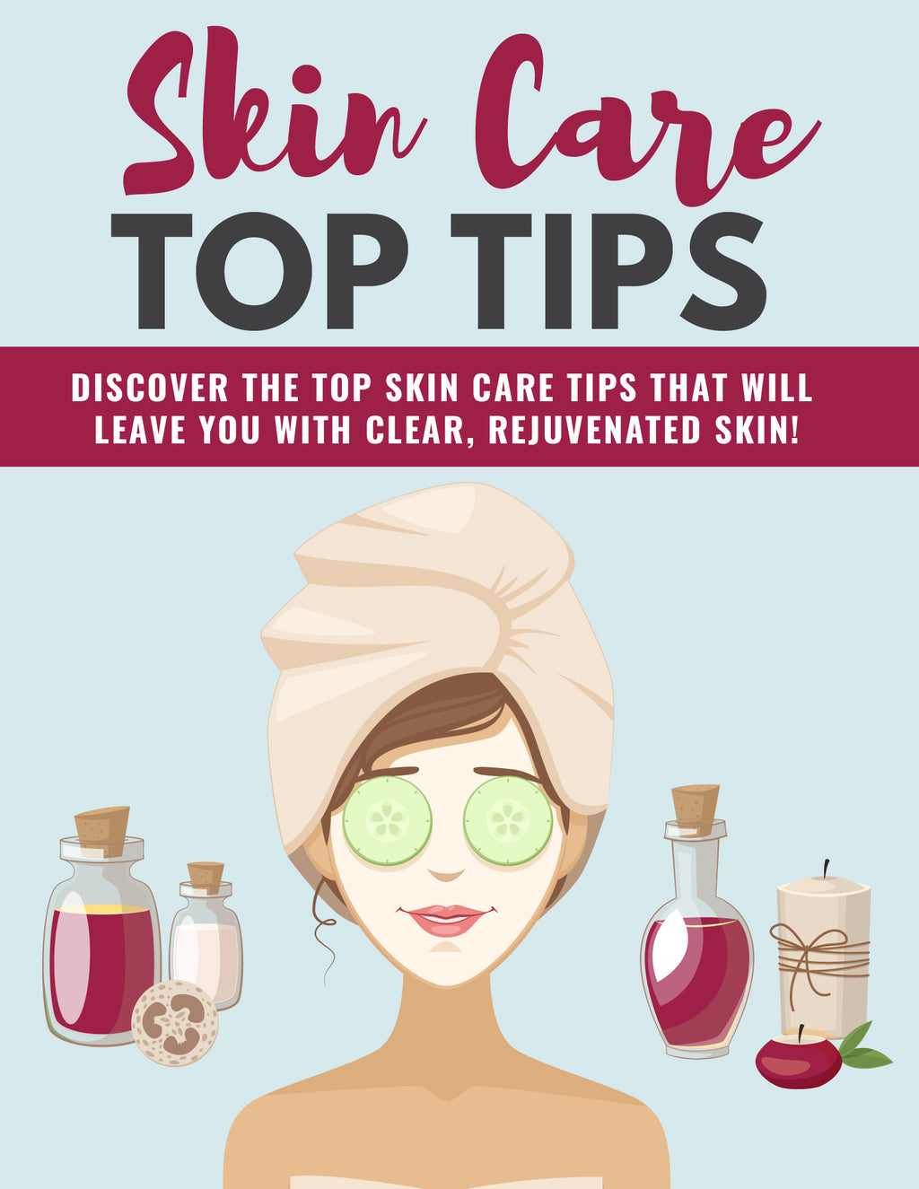 Skin Care Top Tips ebook Digital Instant Download