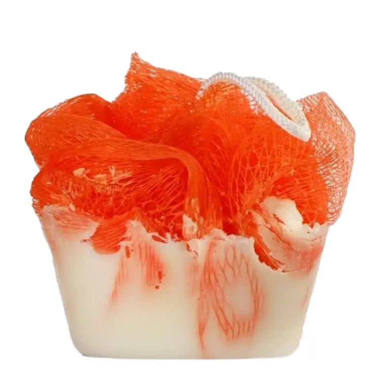Orange Creamsicle Soap & Pouf