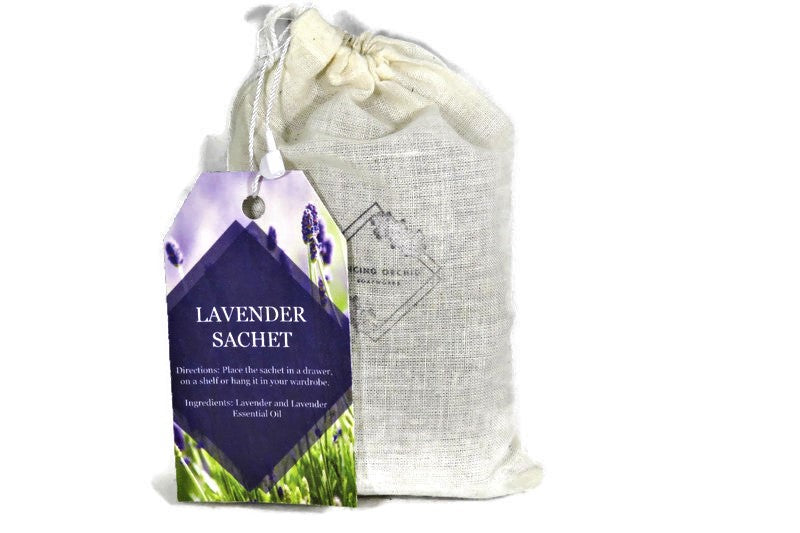 All Natural Aromic Lavender Sachet - Dancing Orchid SoapWorks