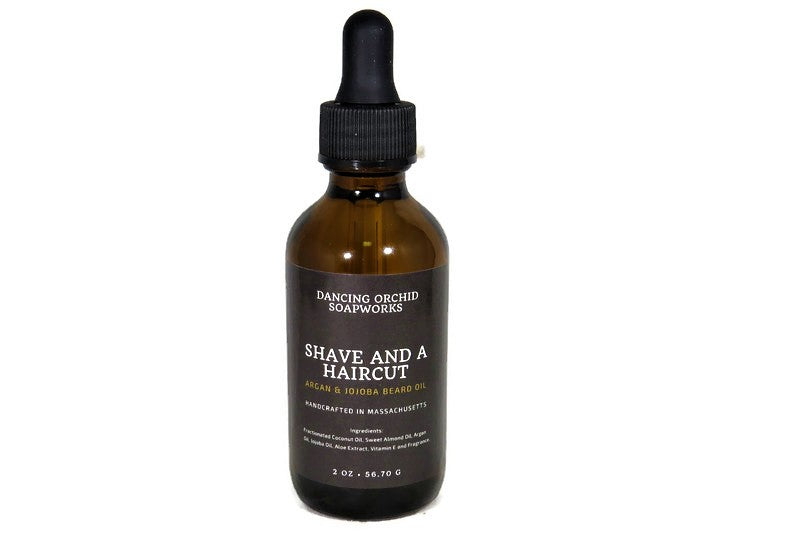Shave And A Haircut Jojoba And Argan Beard oil - Dancing Orchid SoapWorks