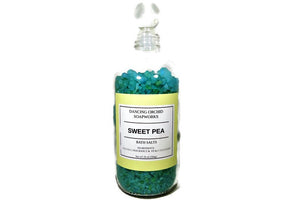 Sweet Pea Bath Salt Soak - Dancing Orchid SoapWorks