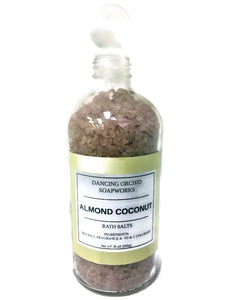Almond Coconut Bath Salt Soak - Dancing Orchid SoapWorks