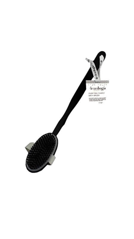 Clean Logic Purifying Charcoal Bath Brush - Dancing Orchid SoapWorks