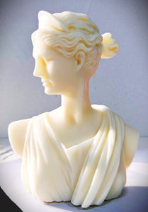Artemis Goddess Sculpture Candle