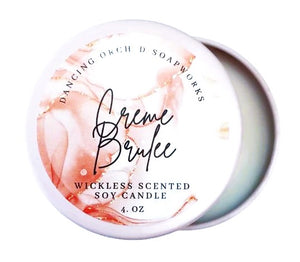 Creme Brulee Wickless Soy Candle