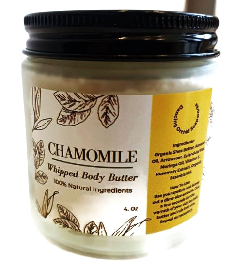 Zero Waste All Natural Chamomile Whipped Body Butter