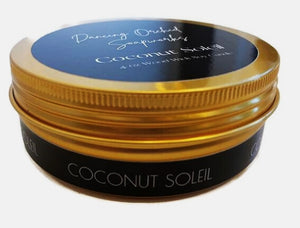 Coconut Soleil Travel Tin Wood Wick Candle