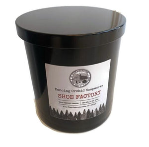 Shoe Factory Scented Wood Wick Soy Candle