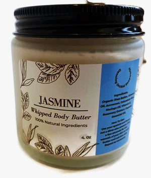 Zero Waste All Natural Jasmine Whipped Body Butter