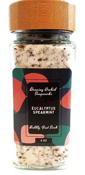 Zero Waste Eucalyptus Spearmint Bubbly Foot Soak