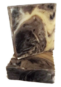All Natural Peppermint And Charcoal Soap