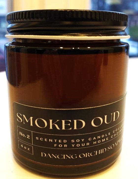 Smoked Oud Cotton Wick Candle