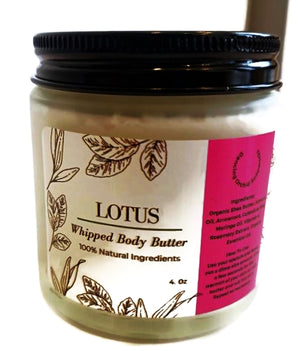 Zero Waste All Natural Lotus Whipped Body Butter